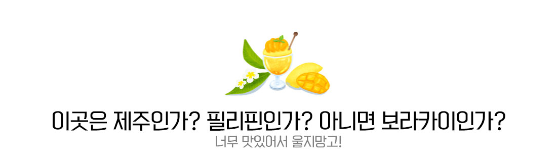 이곳은 제주인가 필리핀인가